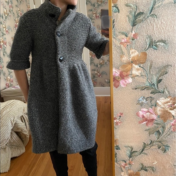 Stella McCartney knit gray sweater (US size 8-10) - Picture 2 of 7